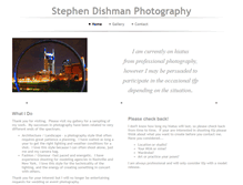 Tablet Screenshot of dishmanphotography.com